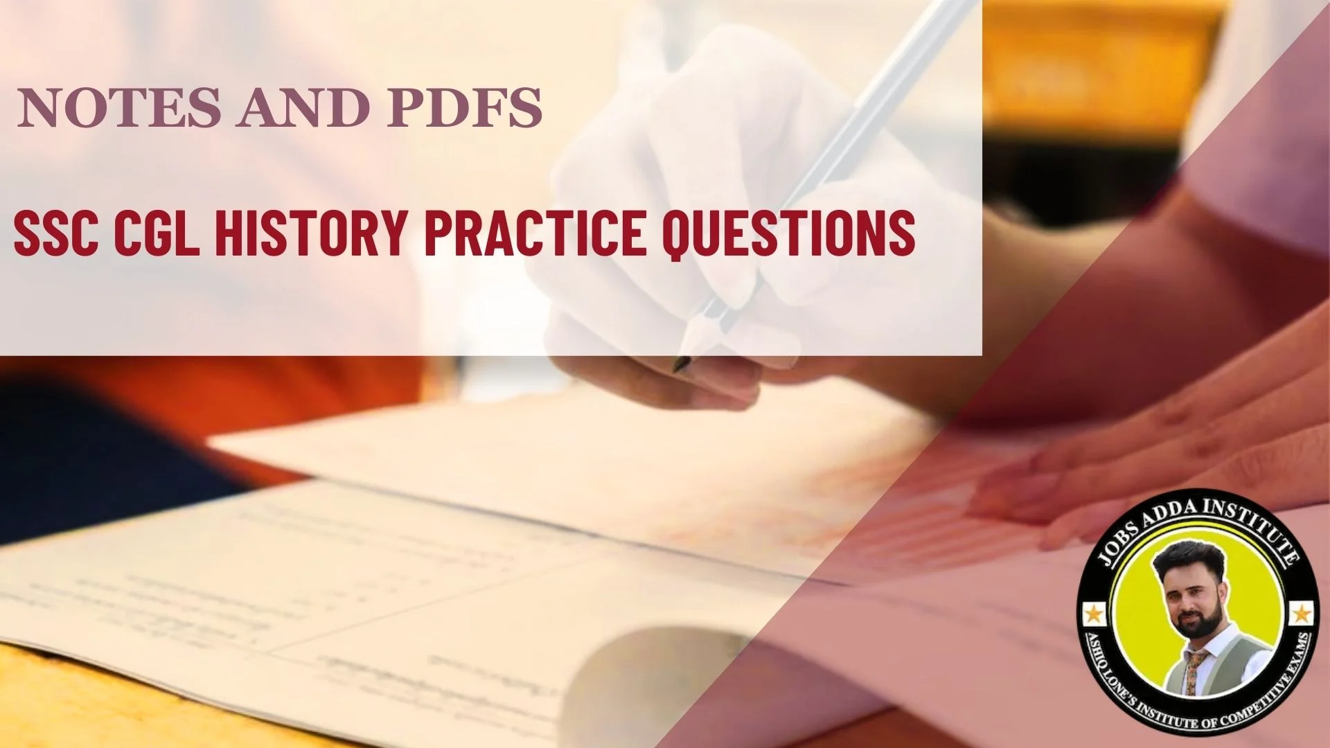 SSC CGL History Questions - Practice and Score